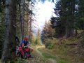 Démarrage en forêt au col du Cucheron