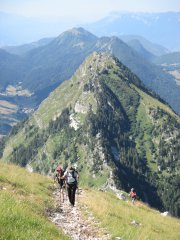 Rando Liberté Bauges Mont Colombier