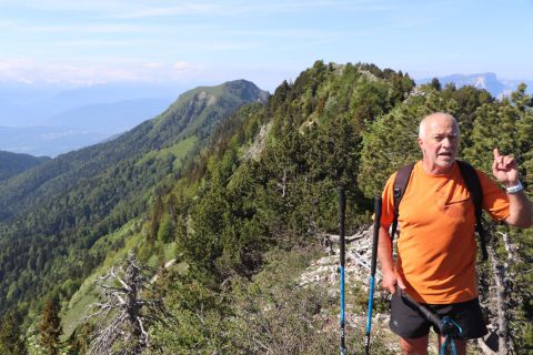 Dominique, accompagnateur sur nos séjours randonnée dans les Bauges