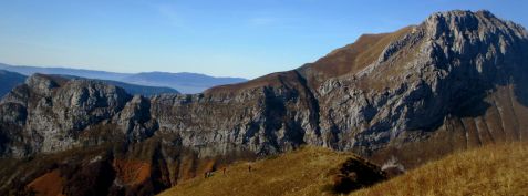 Mont trélod versant Est. Massif des Bauges.