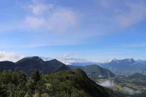 La Pointe de la Galoppaz et vue sur la Chartreuse